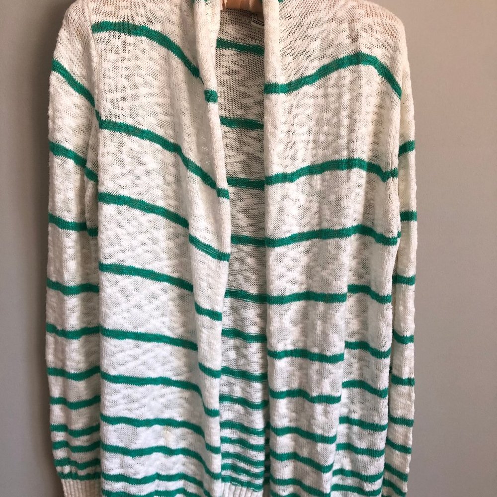 Forever 21 Long Open Front Cardigan